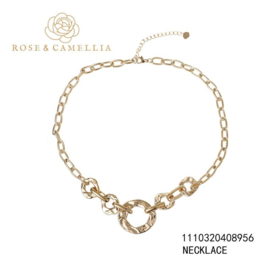 rose en camellia ketting grove ronde schakel
