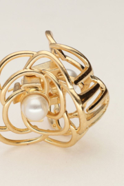 My Jewellery haarclip parel rose