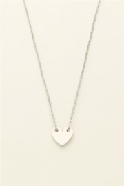 my jewellery ketting met hartje zilver