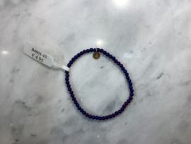 Go Dutch Label armband | kralen maroon