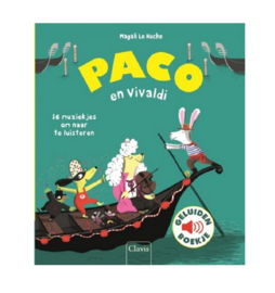 Boek Paco en vivaldi | geluidsbookje