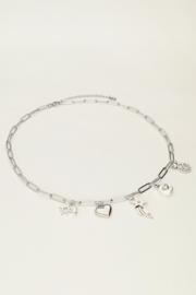 My Jewellery bedelketting vallende ster zilver