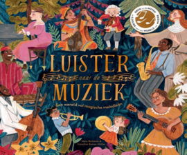 boek luister naar de muziek | geluidenboekje hardcover