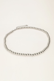 My jewellery Bold statement ketting medium zilver