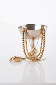 My jewellery Bold statement ketting medium goud