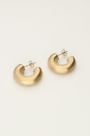 My Jewellery oorbellen | oorringen hoops mat goud