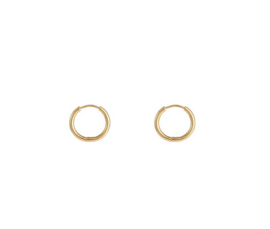 Go Dutch Label oorbellen | hoop 2 x 12mm goud