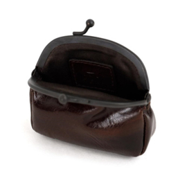 Bear Design klassieke beugelportemonnee 'Lilly' brown