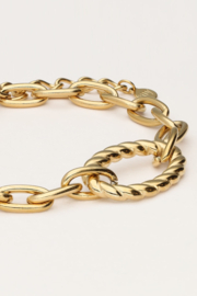 My jewellery armband ovaal goud