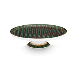 Pip studio mini cake tray clover green 21cm