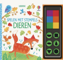 Boek Spelen met stempels dieren | knutselboek