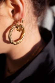 My jewellery oorbellen | goud candy couture smileys