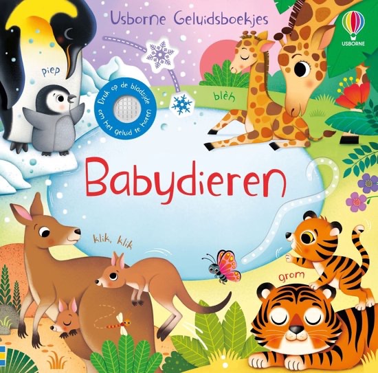 babydieren! geluiden van baby dieren | geluidenboekje