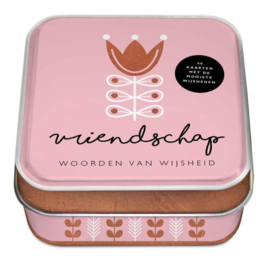 Spelletje in blik  | Woorden van wijsheid, Vriendschap