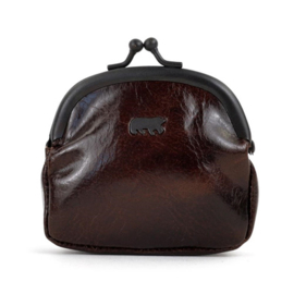 Bear Design klassieke beugelportemonnee 'Lilly' brown