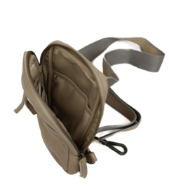 Bear Design Klein crossbody tasje 'Nikki' silver mink