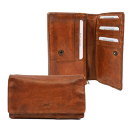 Bear Design portemonnee 'Gilda' | cognac