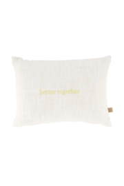 zusss Kussen Better Together 35x25cm