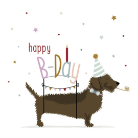 wenskaart Frits | happy B-day