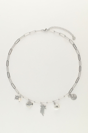 My Jewellery bedelketting vallende ster zilver
