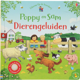 Boek Poppy en Sam dierengeluiden | geluidenboekje