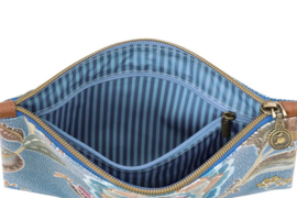 Pip Studio Charly Cosmetic Flat Pouch Medium Matata Blue