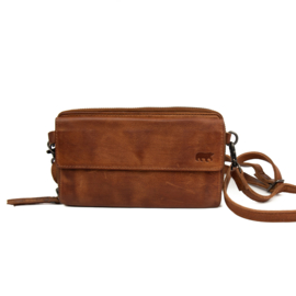 Bear Design telefoontasje 'Lilian | cognac