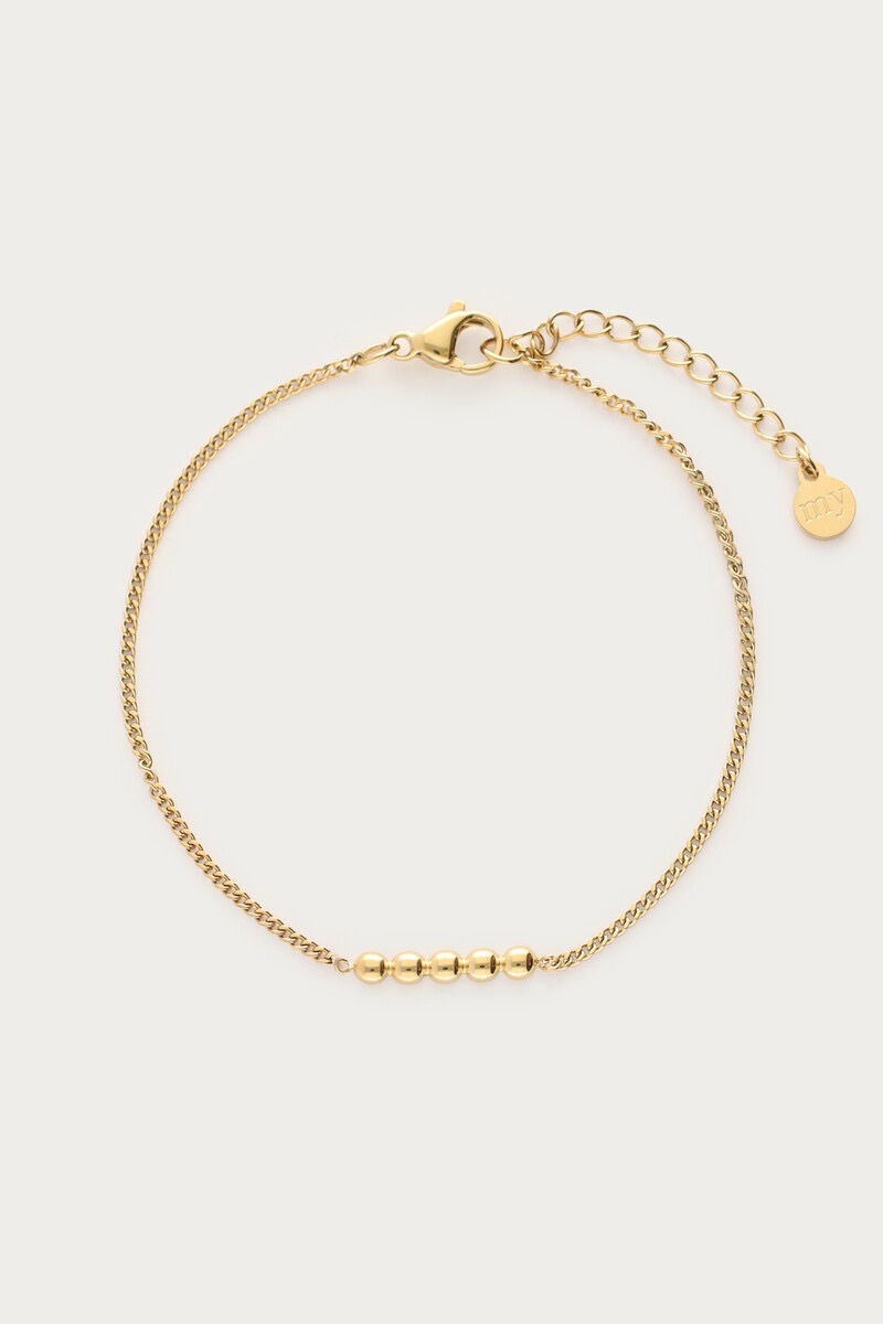 My jewellery Mystic armband met vijf bollen
