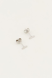 My Jewellery oorbellen | oorbellen studs staafje zilver
