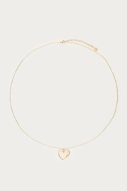 My Jewellery Bold lange minimalistische ketting met hart