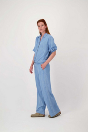 zusss denim blouse lichte denim