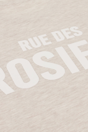 My jewellery Beige T-shirt "Rue des Rosiers"