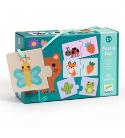 Djeco duo puzzel kleuren