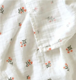 A Little Lovely Company swaddle | little flowers