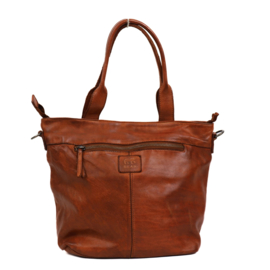 Bear Design hand-/schoudertas 'Manon' cognac