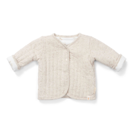 Little Dutch new born bunny reversible cardigan