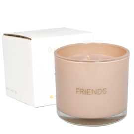 My Flame geurkaars met wens-armband - friend - green tea time