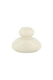 Zusss glazen kandelaar 5,5cm  zand