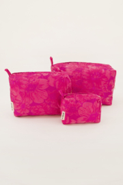 My jewellery Roze jacquard toilettas set