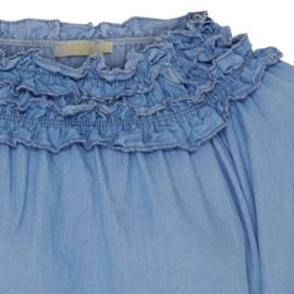 marta du chateau blouse Juliëtta Light Blue