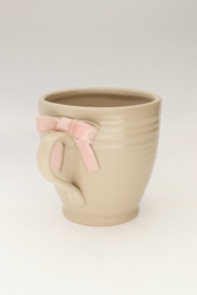 My Jewellery Beige kopje met strik