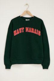 My Jewellery donkergroene sweater Haut marais