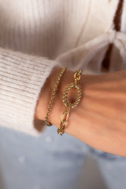 My jewellery armband dunne schakel goud