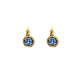 Camps & Camps oorbellen Swarovski Ice Blue