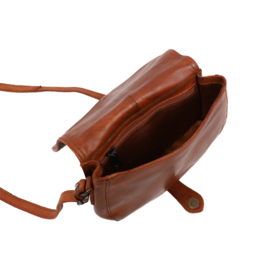 Bear Design schoudertasje 'Veronique' cognac
