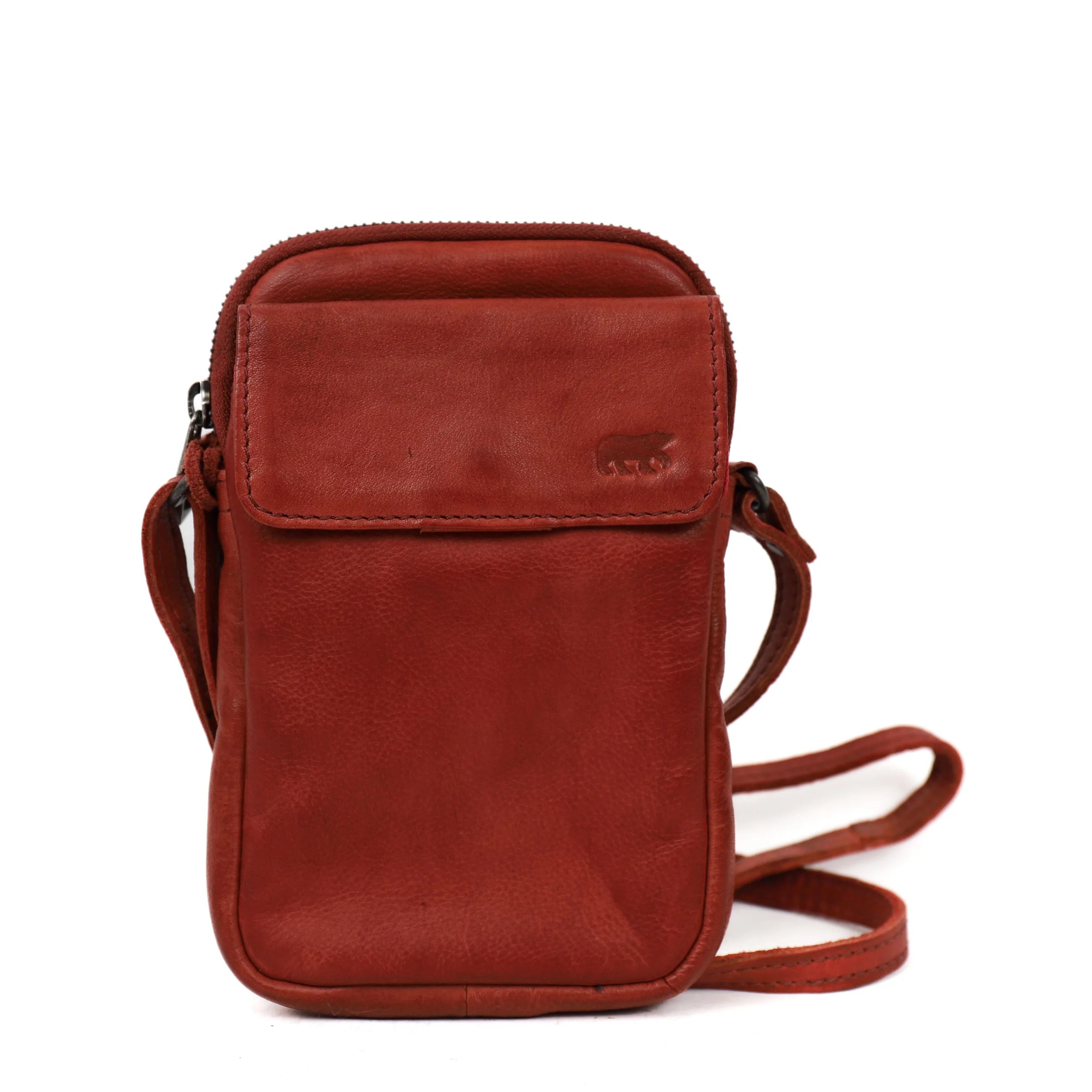 Bear Design telefoontasje 'Igor' rood