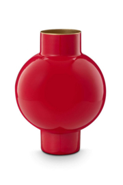 Pip studio vase metal small red 18x24