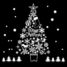 prospectt jens living raam sticker kerstboom