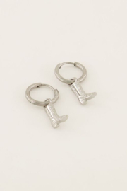 My Jewellery oorbellen | laarsjes zilver