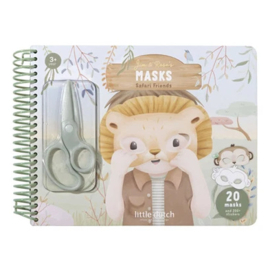 Little Dutch knutselboek maskers maken Jim